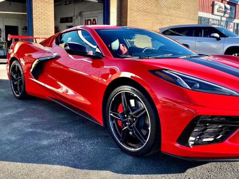 red corvette ceramic coating by dr details carsmetology (medium)