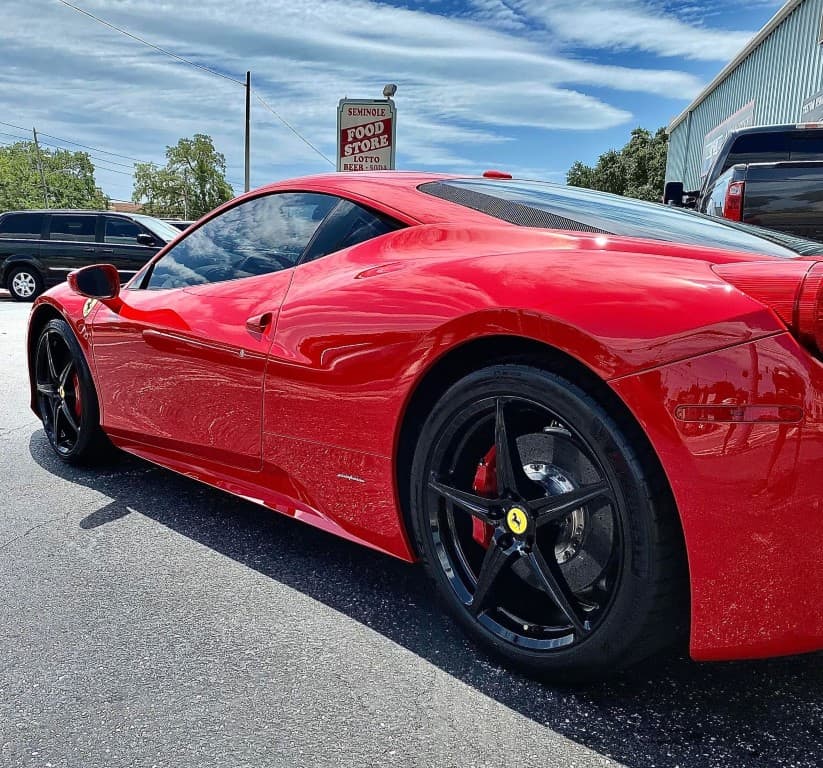 ferrari 458 italia paint correction crop (medium)