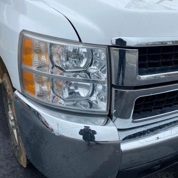 headlight restoration on a truck