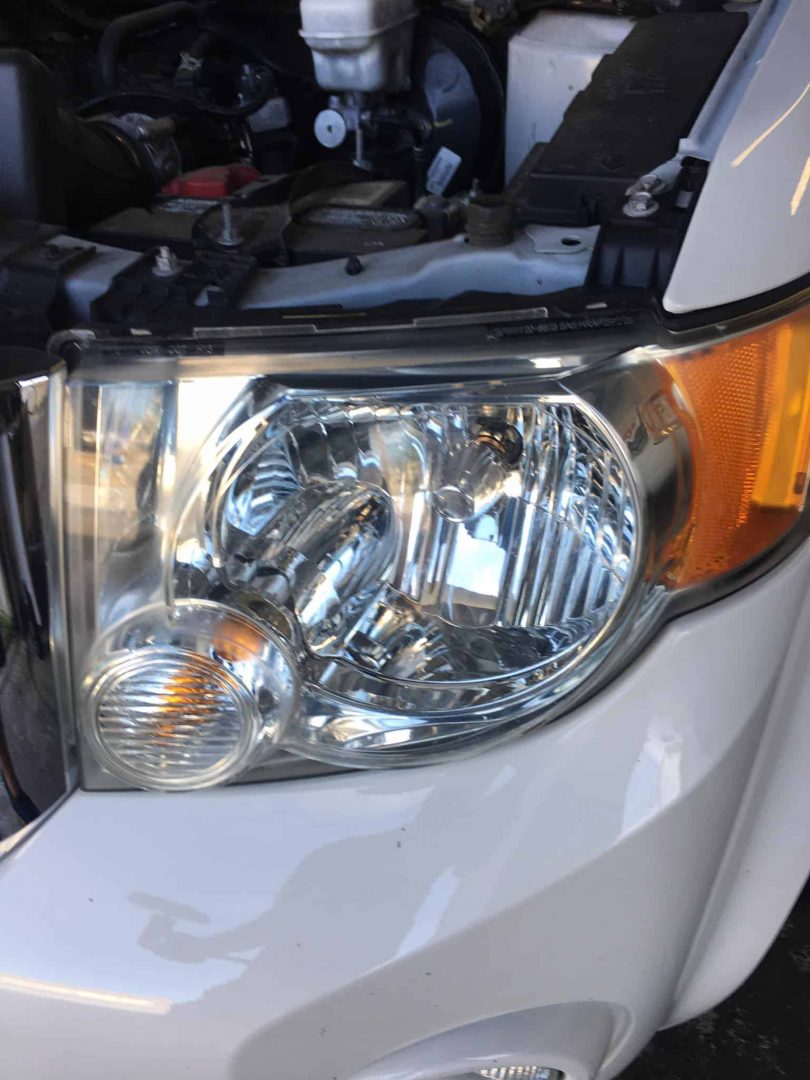 Headlight After Restoration Service